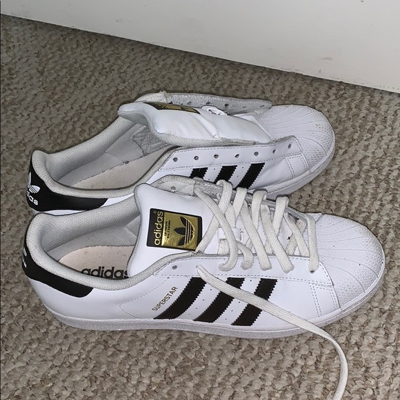 adidas Other - Men’s white and black adidas superstar